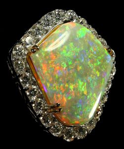 Rainbow Polished Natural Australian Opal Stone Smooth Cabochon, For Jewelry  Making at Rs 2000/carat in Jaipur