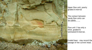 Coarse-grained sandy turbidites with A and B intervals, Early Miocene, New Zealand